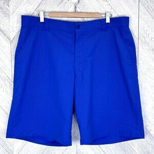 Under Armour Golf Shorts Mens Size 40 Blue Loose Heat Gear 11" Inseam